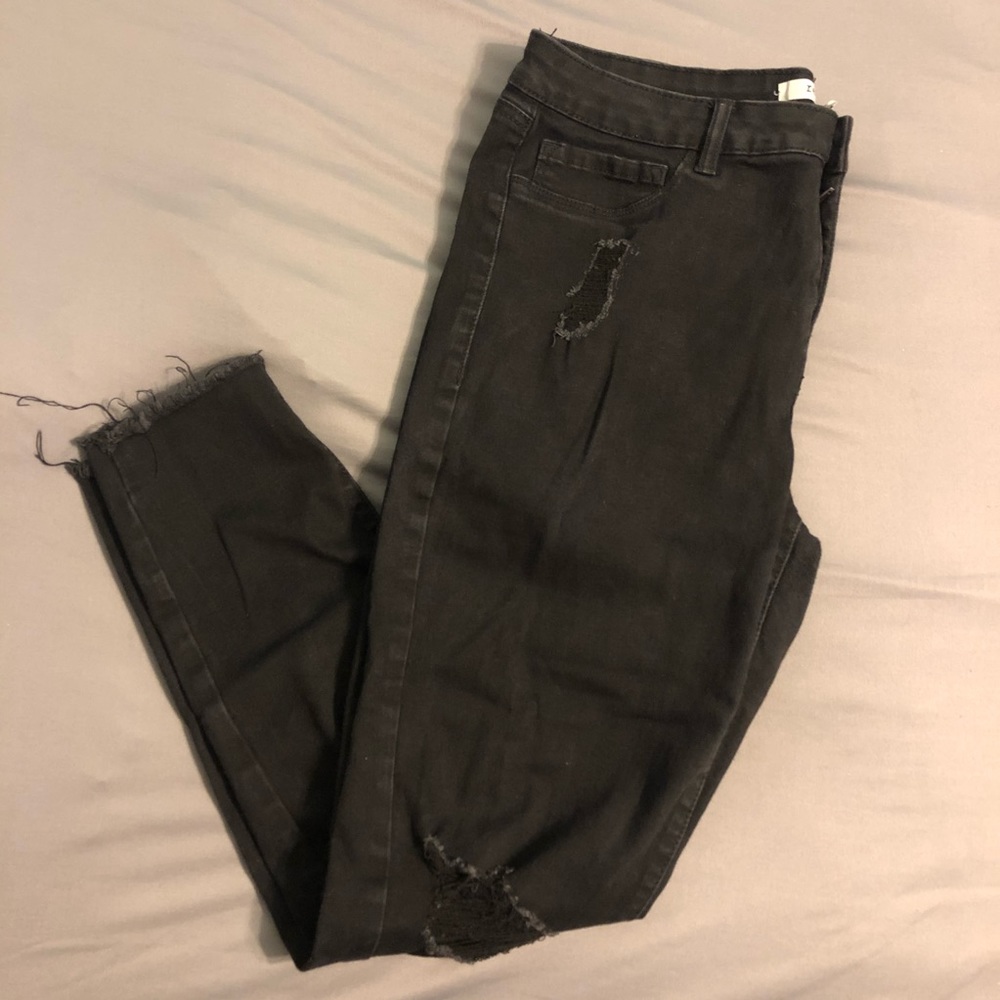 Refuge Black Denim Jeans